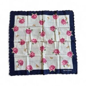 Hanae Mori Floral handkerchief